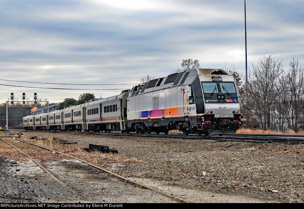 NJT 4538 on train 1155